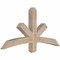 Ekena Millwork Alberta Smooth Timber Gable Bracket, Douglas Fir, 48"W x 24"H x 3 1/2"D x 3 1/2"F, 12/12 Pitch GBW048X24X0404ALB00SDF - alternate 5